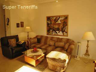 Luxusapartment Leopardo Teneriffa Sdwest. Das Wohnzimmer