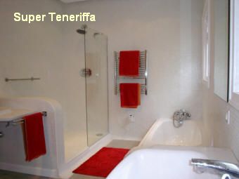 Villa mit Pool in La Orotava - Teneriffa Nord - Bad mit Dusche